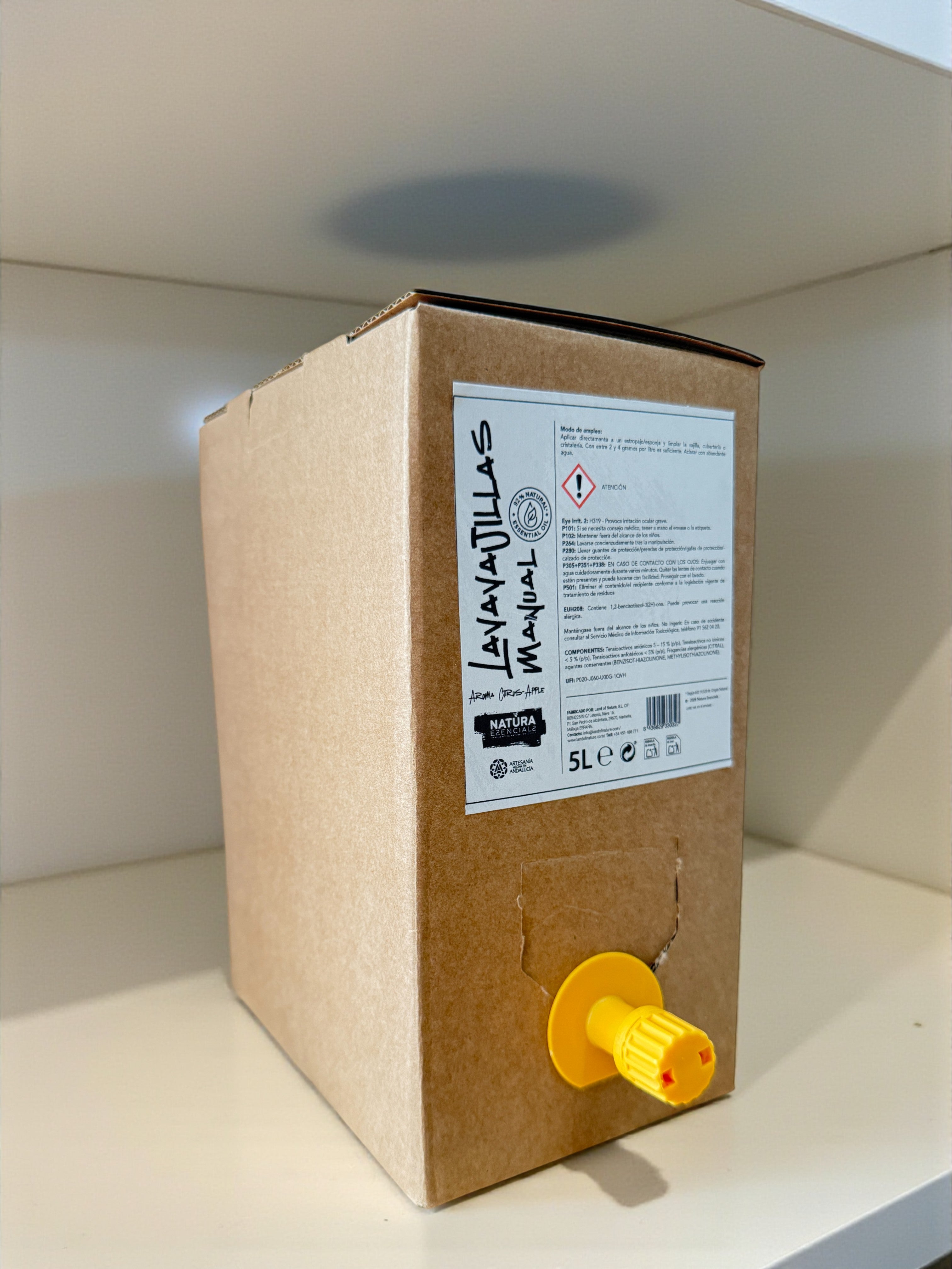 Lavavajillas manual natural | Natura Esencials